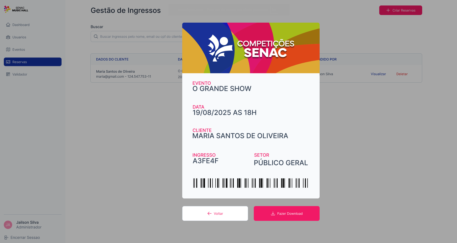 Senac Music Hall - Screenshot 2